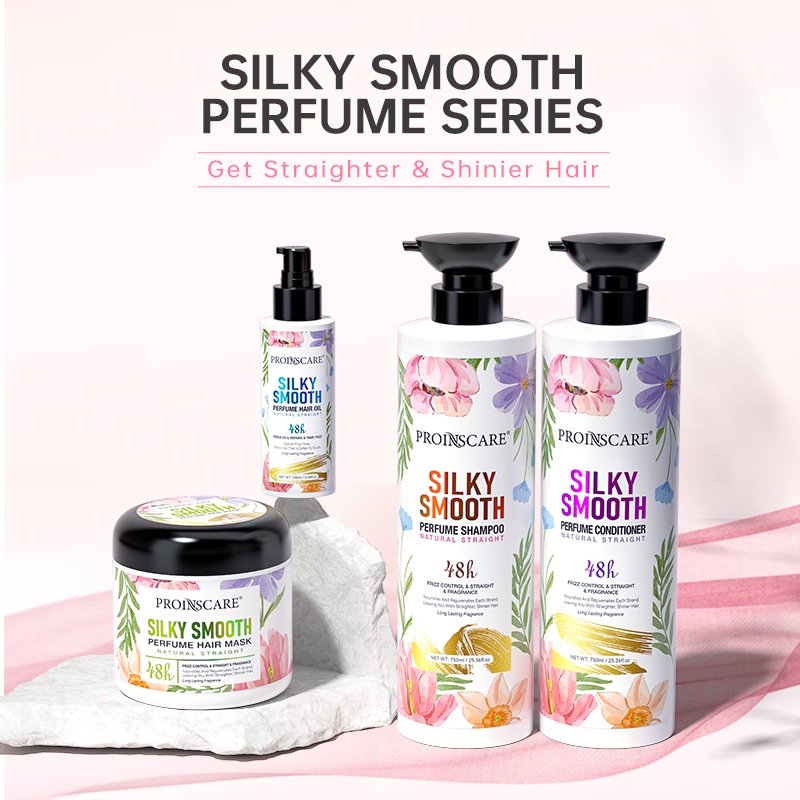 Luxury Hair Care Set Products Organic Coconut Keratin Mask And Conditioner Fragrance Frizz Control Silky Smooth Shampoo