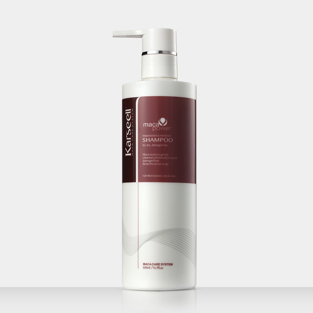 Karseell Refresh Hair Shampoo 500ML Maca Essence Moisture Smooth Shampoo Excellent For Care Hair