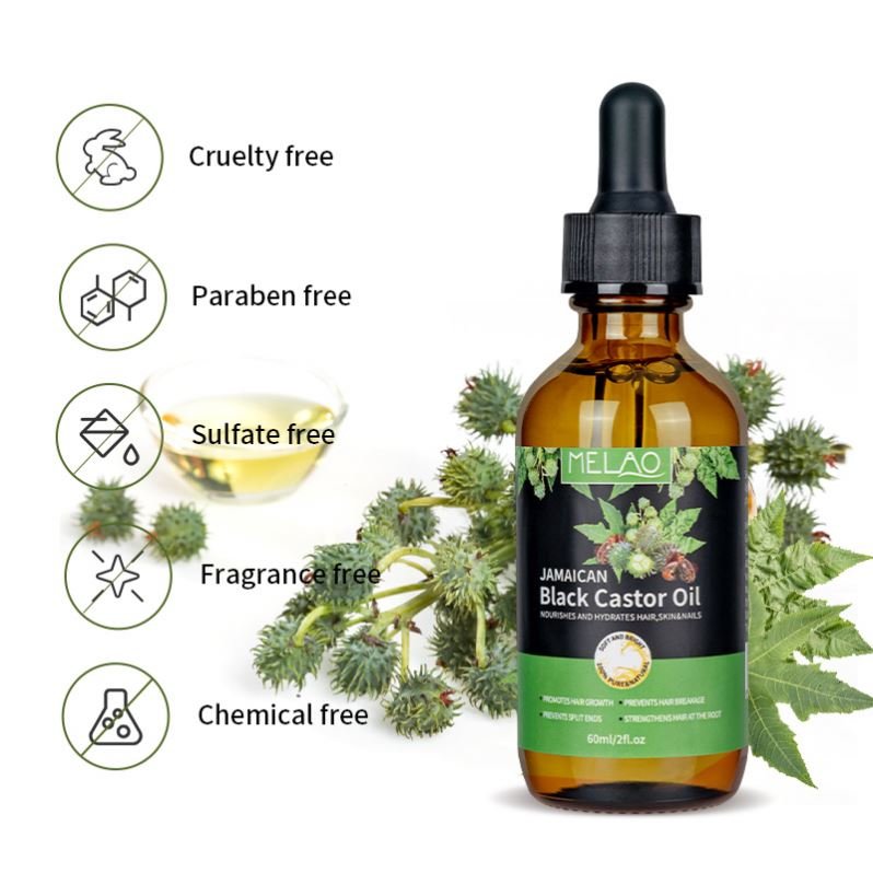 China Factory Natural Rosemary Growth, Multipurpose For And Skin, Eyebrow, Body Care Hair Growth Castor Oil