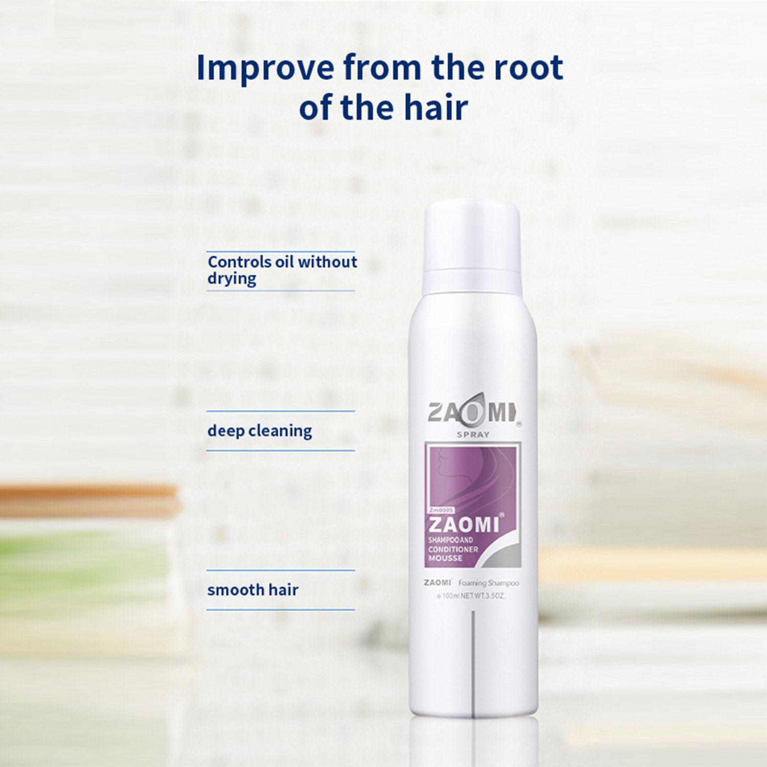 Manufacturer OEM Customized Moisturizing repair hair shampoo foaming and conditioner foam hair shampoo mousse