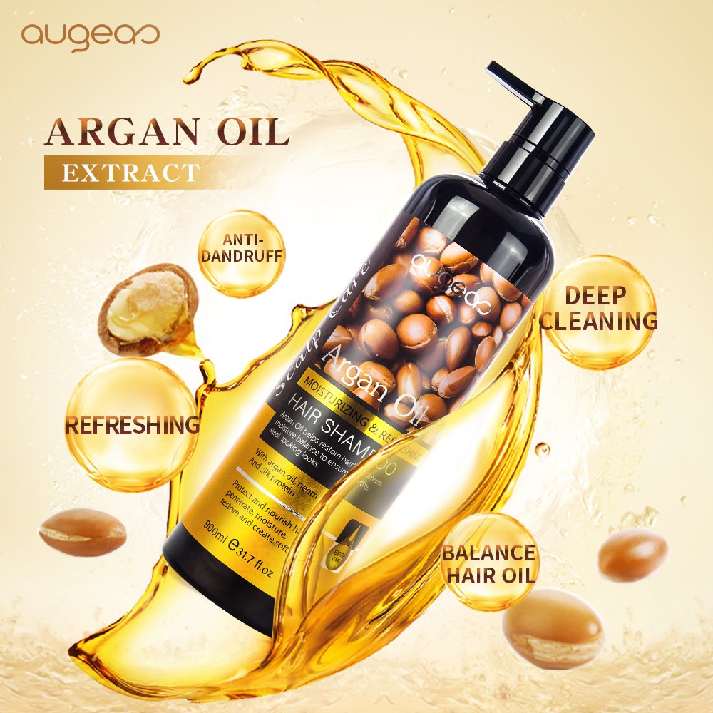 Hot Sale Moisturize Shampoo Moroccan Argan Oil Hair Care Product Nourishing Natural Organic Hair Shampoo and Conditioner