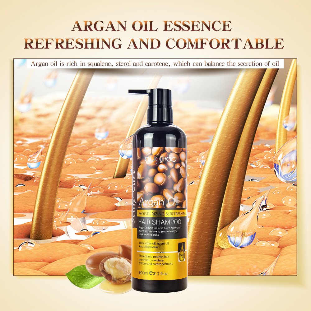 Hot Sale Moisturize Shampoo Moroccan Argan Oil Hair Care Product Nourishing Natural Organic Hair Shampoo and Conditioner