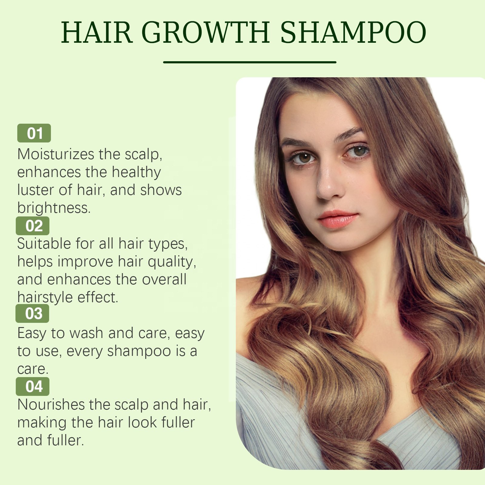 OEM Private Label Organic Refreshing Sulfate Free Shampoo Avocados Hair Care Product Avocado Shampoo