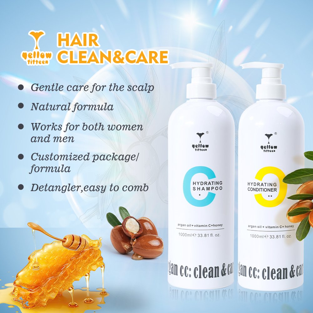 Wholesale Factory Price Argan Oil Hair Moisturizing Shampoo and Conditioner Organic Hair Care Nourishing Repairing Shampoo