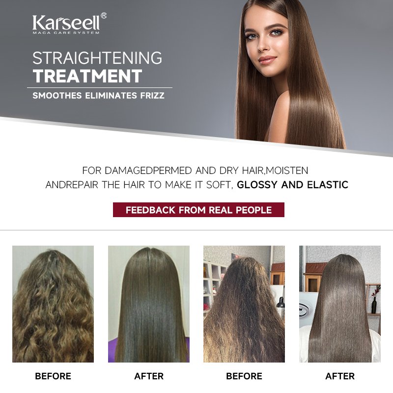 Kaseell OEM vegan collagen sulfate free hair shampoo smoothing treatment mask cream made in korea organic beauty products