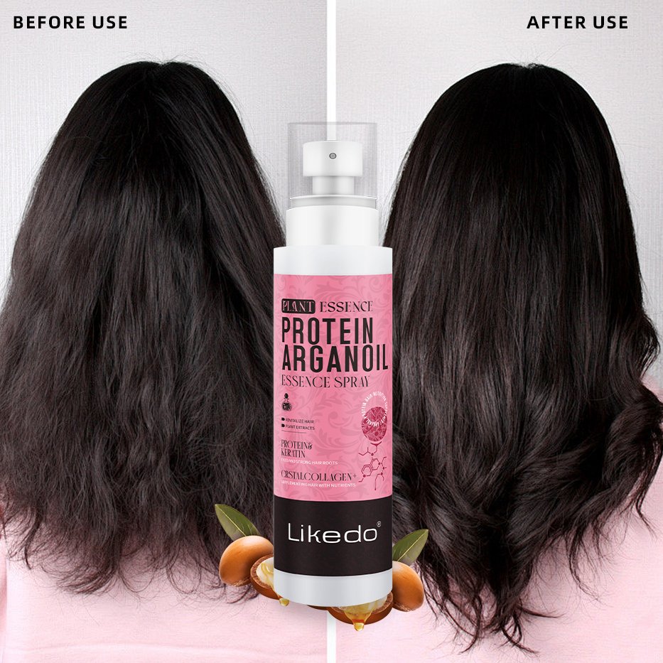 Bestselling sulfate-free protein Argan oil shampoo private label organic preservative free natural shampoo and conditioner set