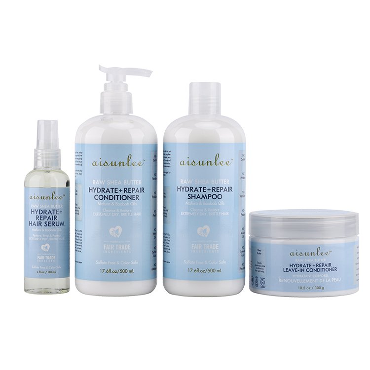 Customize Logo No Dandruff Hair Care Shampoo 100% Pure Jamaican Black Castor Oil Shampoo Hair Mask Serum Oil Kit