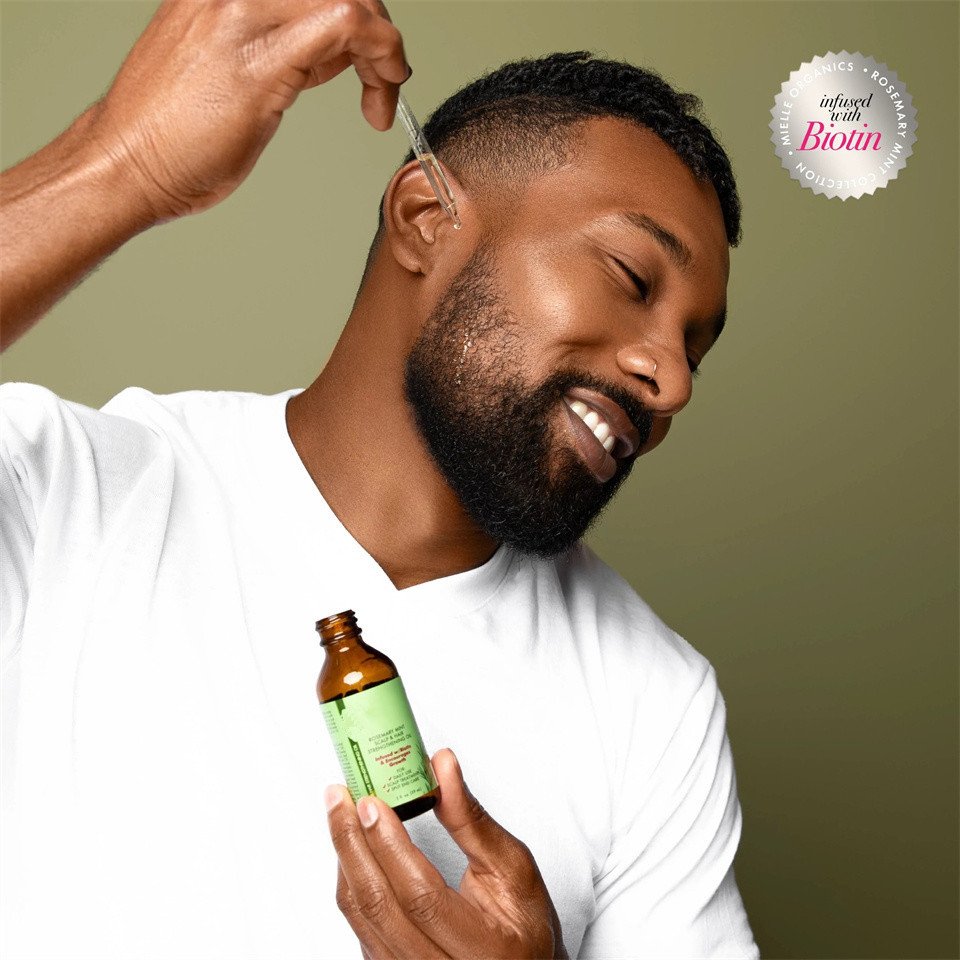Organics Rosemary Mint Scalp Hair Strengthening Oil Infused Biotin And Encourages Growth Men Women Anti hair Loss