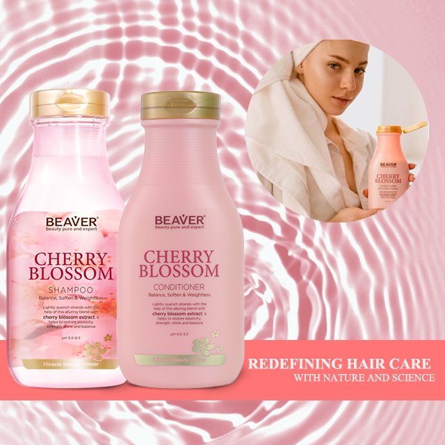 Private Label manufacturer sulfate free shampoo organic vitamin hair care set shampoo and conditioner for dry hair