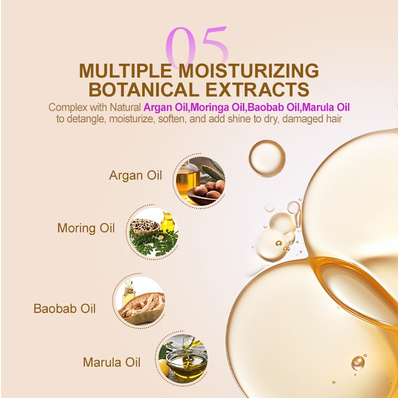 Sulfate Free Hydrate Nourish Hair Shampoo For Dry Damaged Frizzy Hair Natural Organic Shampoo