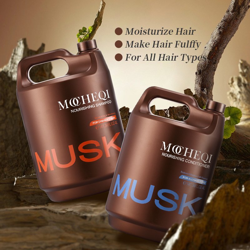 Mocheqi Wholesale Large Capacity Professional Hair Care Shampoo 4000ml Clean Repair Nourish Shampoo And Conditioner Set