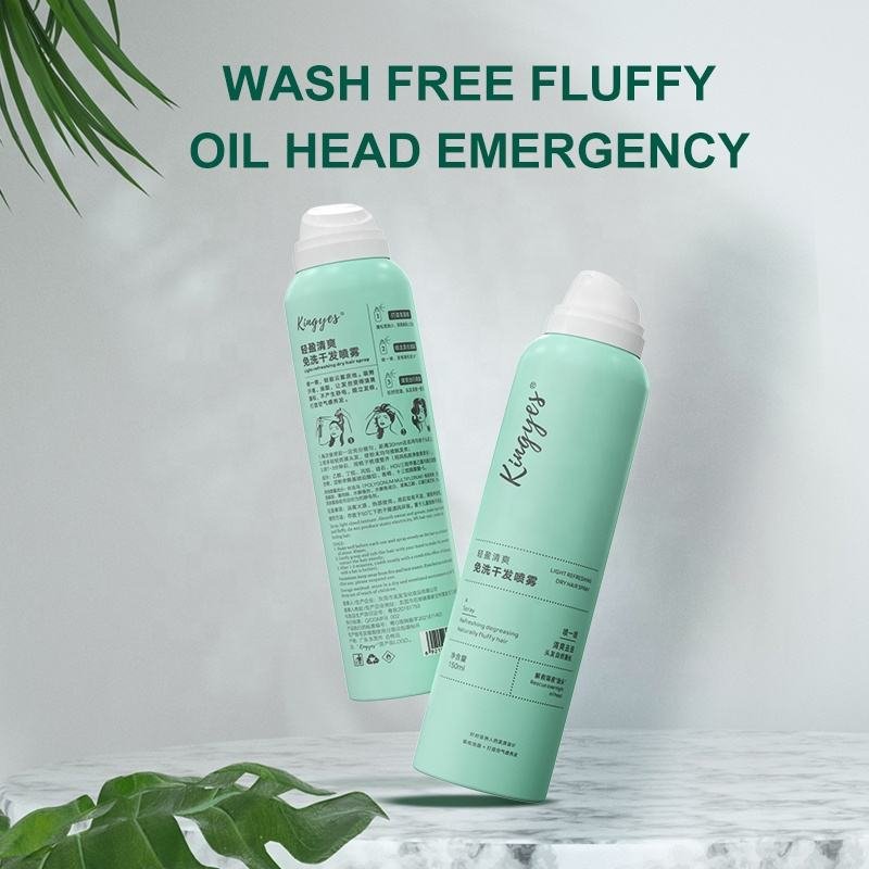 Factory custom dry shampoo spray powder dry shampoo aerosol dry shampoo leave-in spray