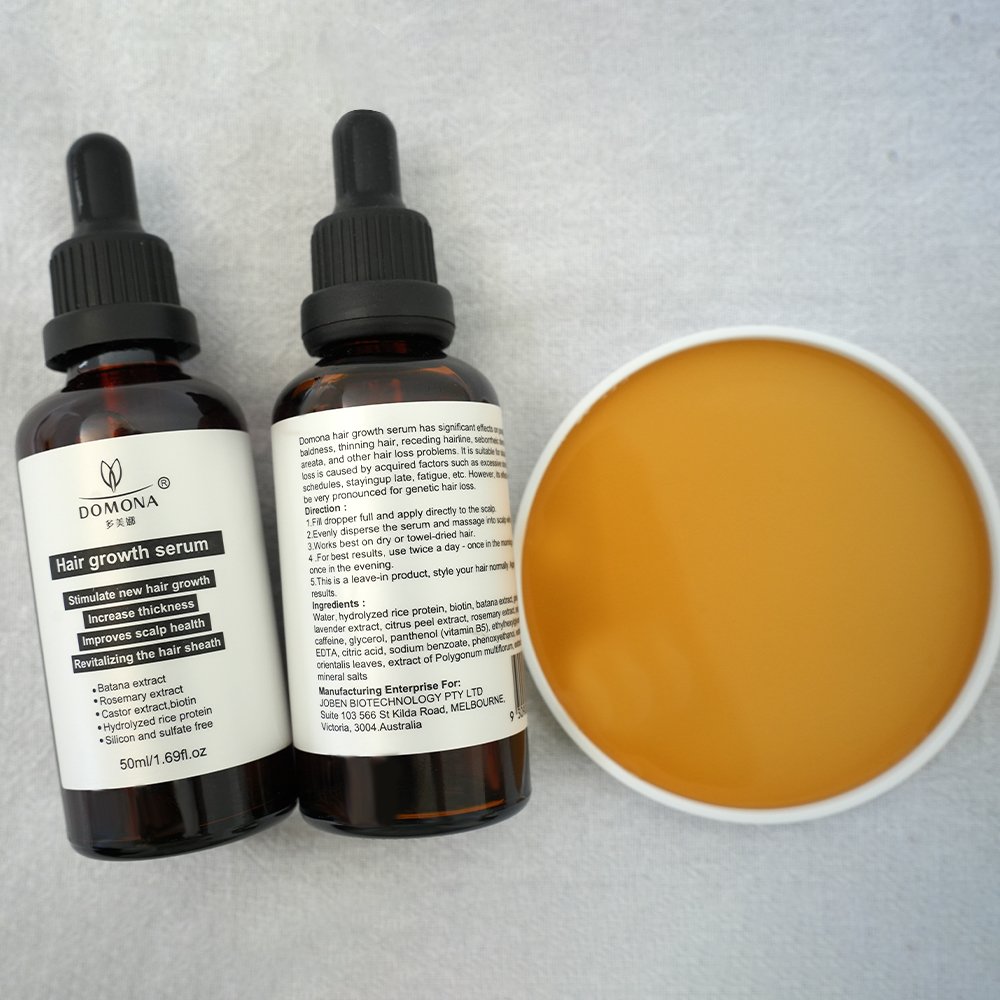 Batana Oil collagen best rice water rosemary hair growth shampoo and conditioner set with biotin
