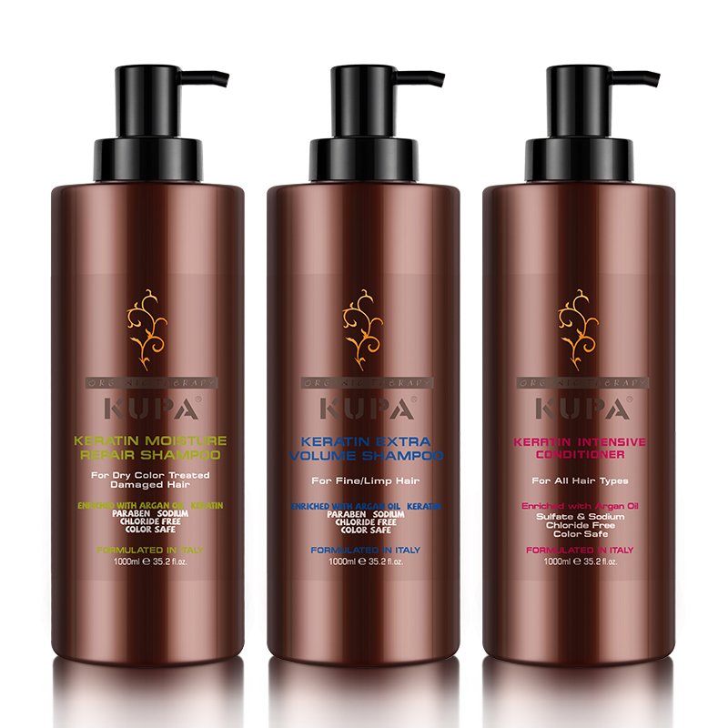 Private Label High Quality Organic Keratin Moisturizing Shampoo Anti Hair Loss Argan Oil Hair Shampoo