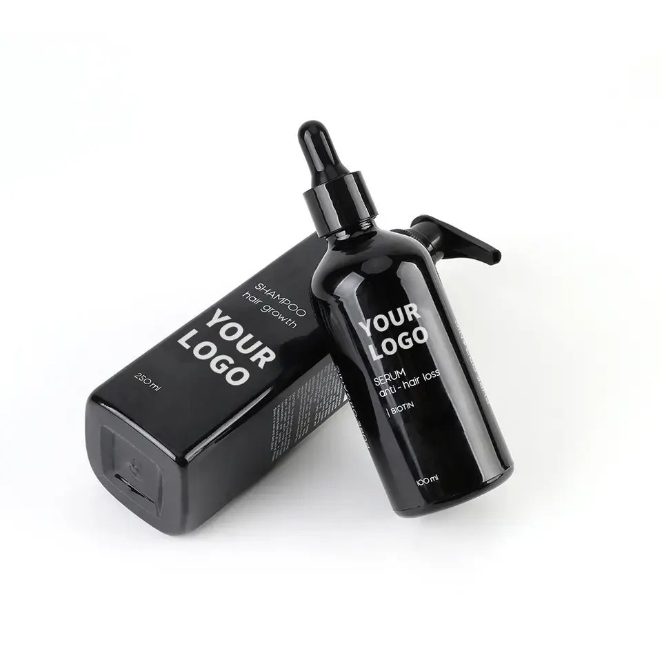 China Supplier Private Label Natural Biotin Ginger Hairloss Treatment Serum for Growth