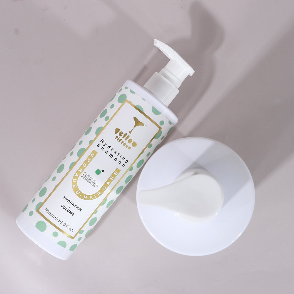 Yellow Fifteen Private label Custom Stock Wholesale Price Upgrade U Hair Care Hydrating Shampoo