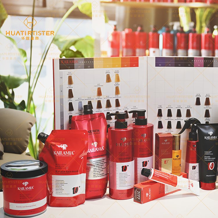Huati Sifuli KAILAMIA Wholesale Private Label Hair Protein Treatment Shampoo And Conditioner Salon For damage Hair