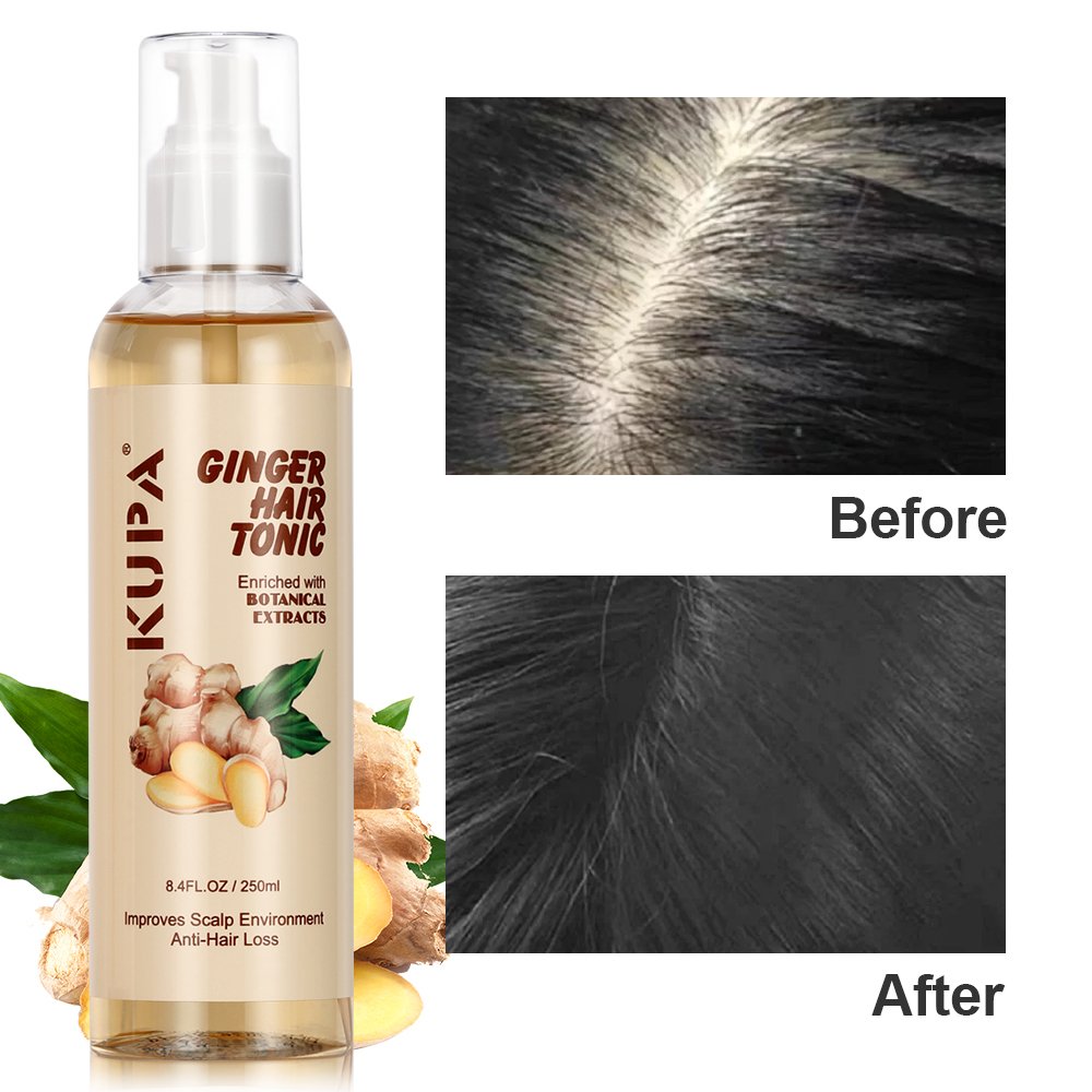 KUPA Anti Hair-Loss Essence Scalp Repairs Nourishing Hair Regrowth Ginger Extract Hair Tonic