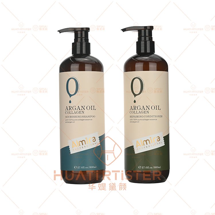 Huati Sifuli Almirs Hair Shampoo Argan Oil Shampoo 800ml Organic Moroccan Argan Oil Organic Bulk Hair Shampoo Manufacturer