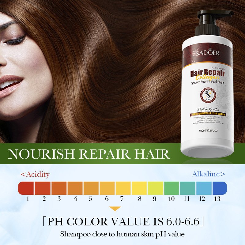SADOER Wholesale Hair Care Products collagen repair nourishing hair conditioner dandruff control oil repair shampoo