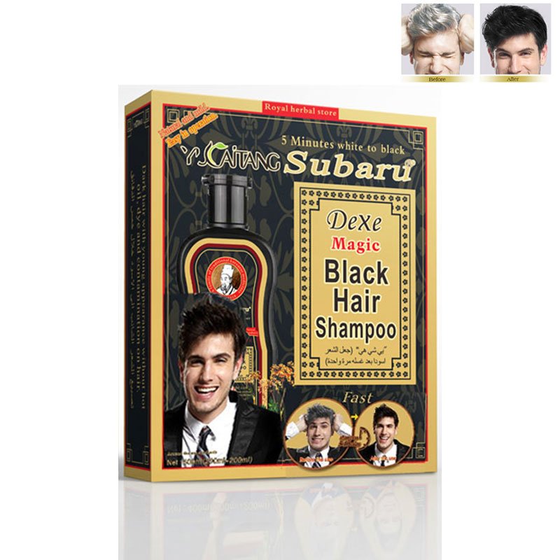 OEM&ODM subaru magic black hair shampoo, yucaitang fast black hair shampoo