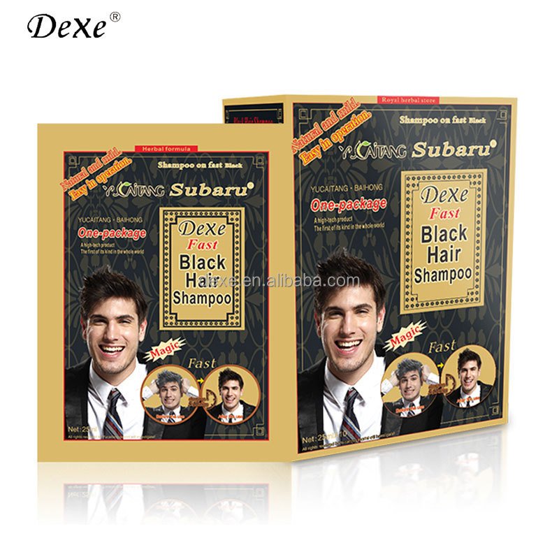 OEM&ODM subaru magic black hair shampoo, yucaitang fast black hair shampoo