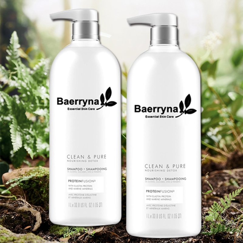 Health Hair Care Products Multi Function Protein Natural Nourishing Curly Hair Shampoo