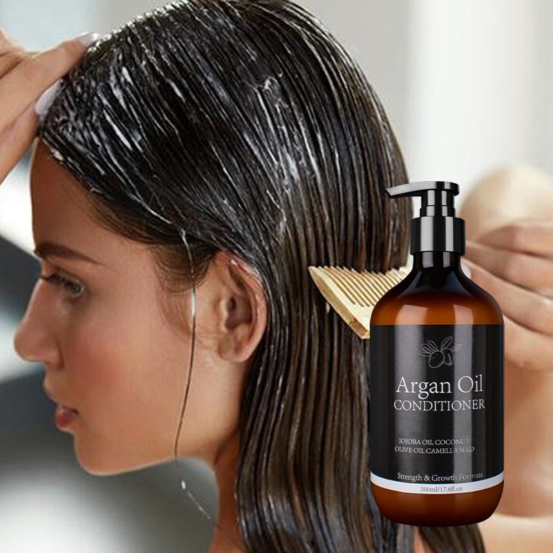 Wholesale Natural Hair Care Products Moroccan Argan Oil Shampoo And Conditioner