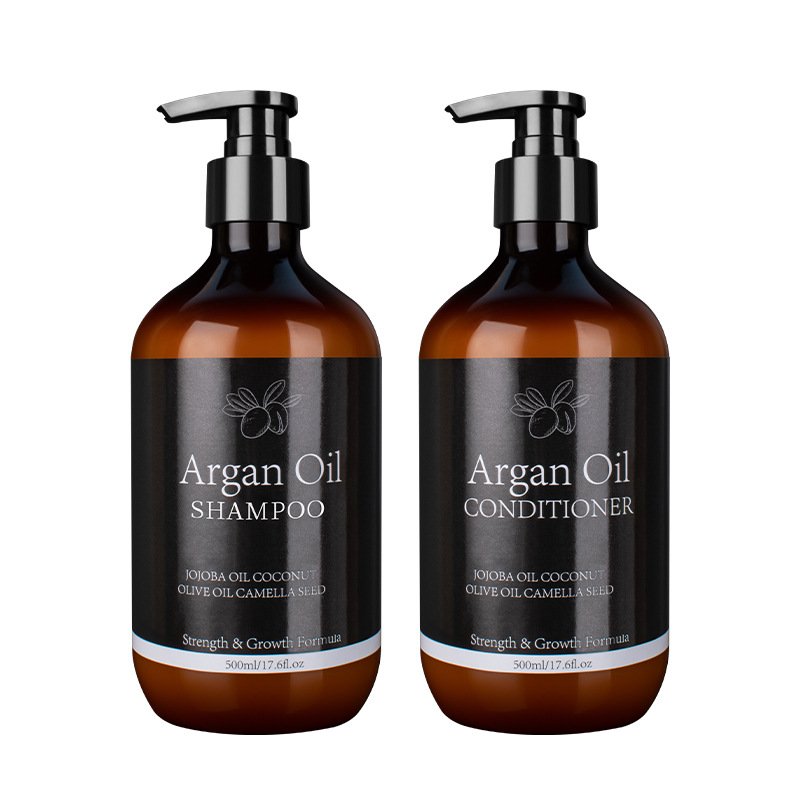 Wholesale Natural Hair Care Products Moroccan Argan Oil Shampoo And Conditioner