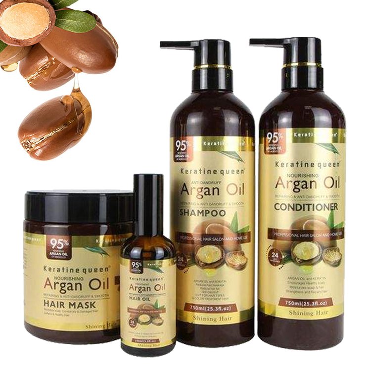Hot Sale Factory Best Price High Quality Wholesale Organic Natural Private Label OEM Argan Oil Hair Shampoo and Conditioner
