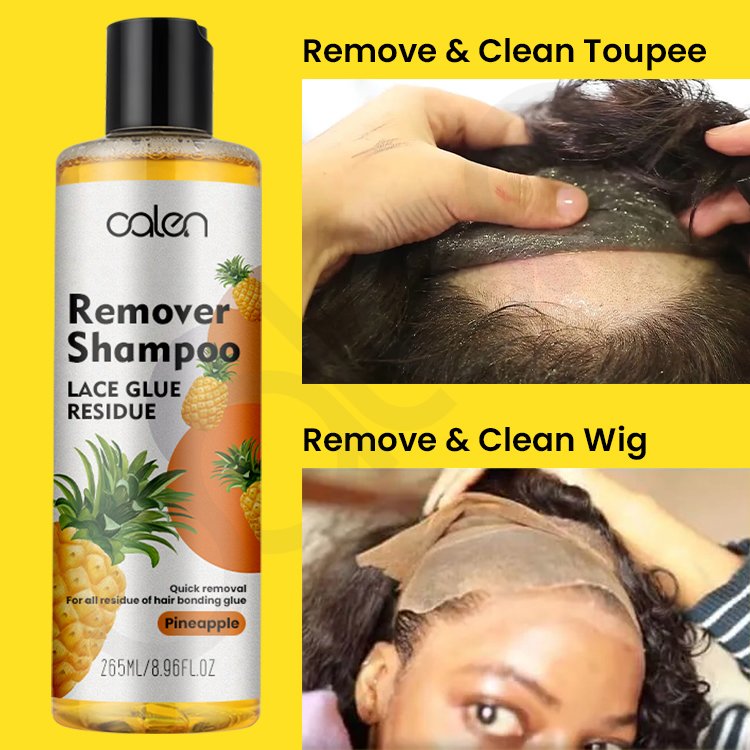 Luxfume Private Label Fast Remove Wig Residue Lace Glue Remover Shampoo