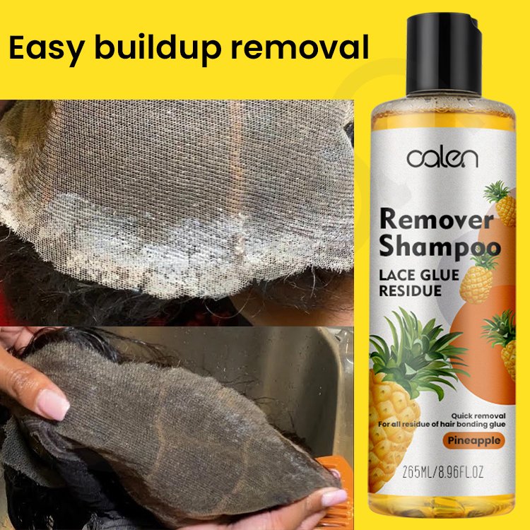 Luxfume Private Label Fast Remove Wig Residue Lace Glue Remover Shampoo