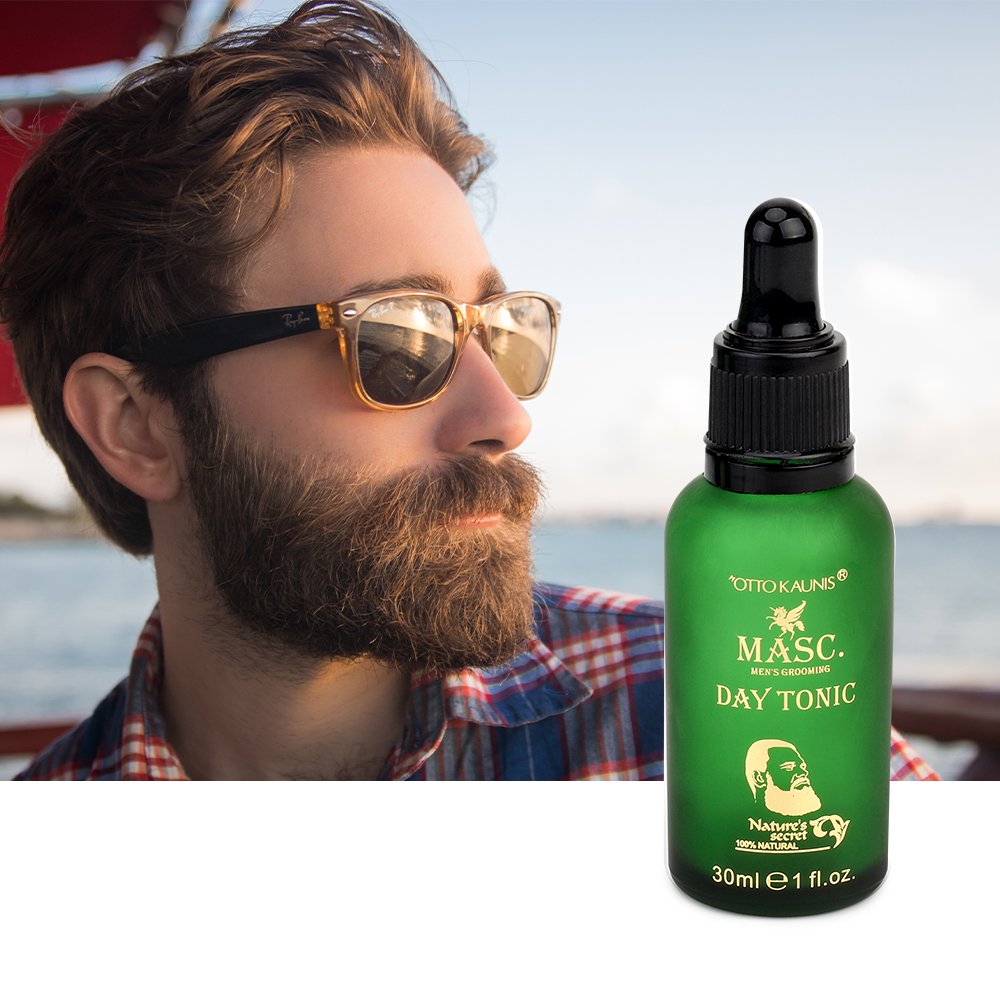 Custom Logo Growth Beard Oil Men Enhancerbeard Regrowth Oil For Beard