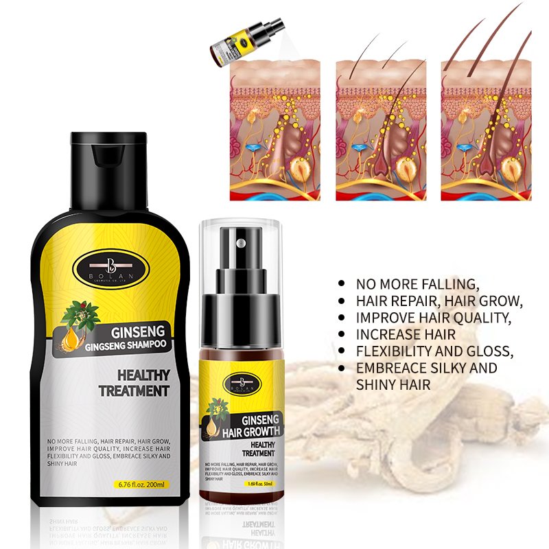 Buy Best Solutions Tonic Anti Loss Treatment Own Label Strong Products Shampoo And Spray set For Hair Regrowth Treatments