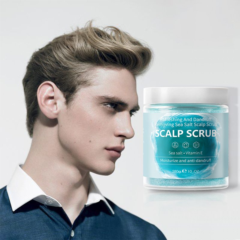 Private Label Micro-Exfoliating Shampoo Scalp Scrub Treatment to Soothe a Dry Flaky Itchy scalp shampoo