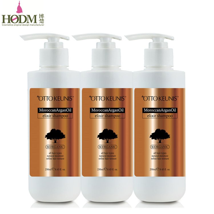 OEM/ODM Organic bio hair care daily use moisturizing sulfate free argan oil hair shampoo oem