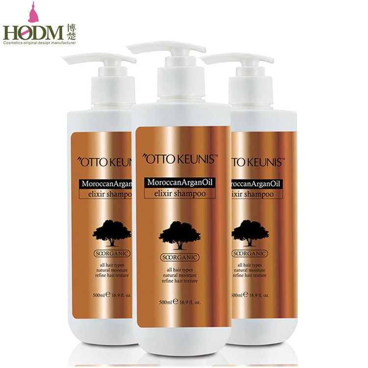 OEM/ODM Organic bio hair care daily use moisturizing sulfate free argan oil hair shampoo oem