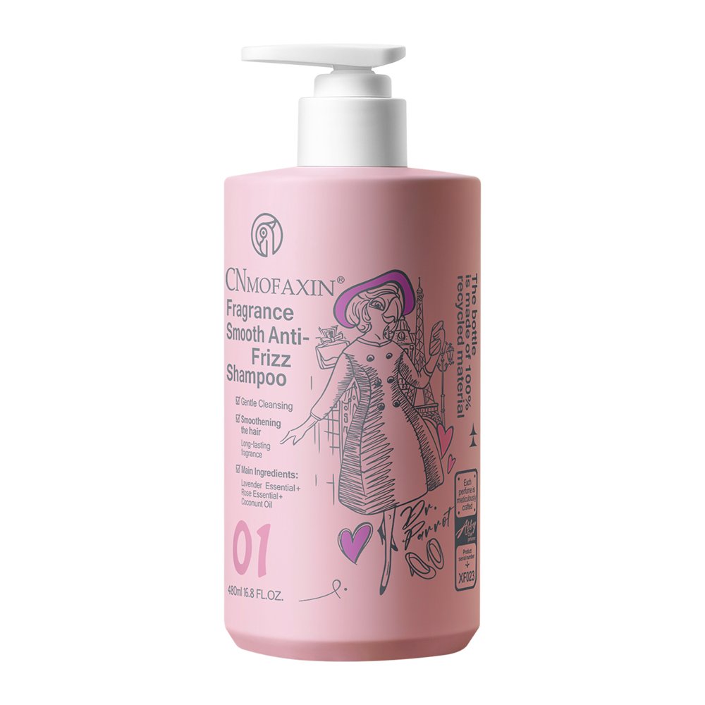 Custom Logo 100% Pure Lavender Luxurious Organic Moisturizing Soft Lavender Perfume Hair Shampoo and Conditioner Set