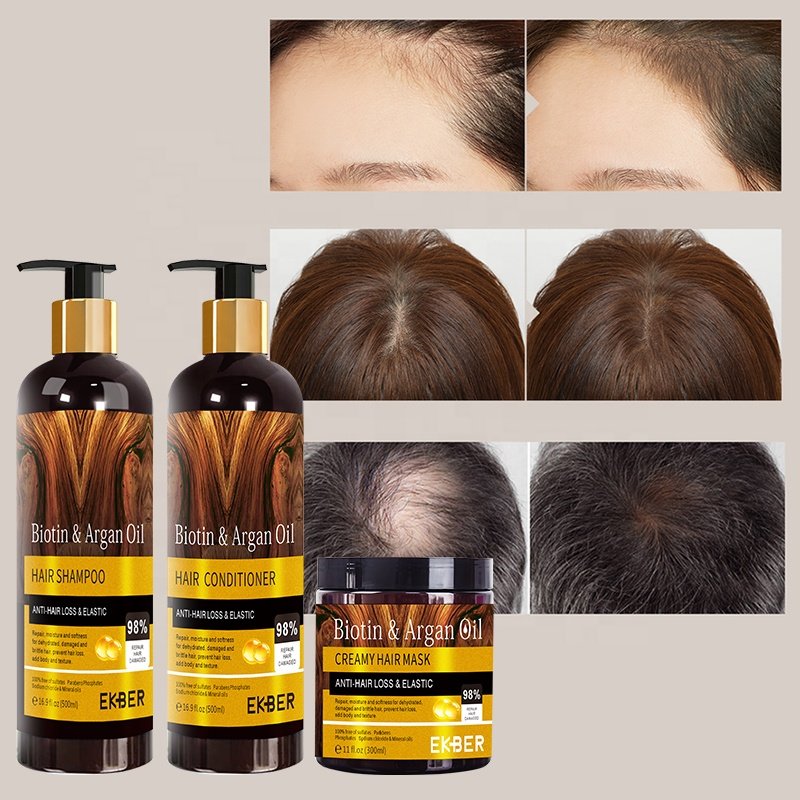 Low Moq Natural Argan Oil Hair Shampoo Natural Hair Care Biotin Shampoo And Conditioner For Hair Growth Biotin Shampoo Organic