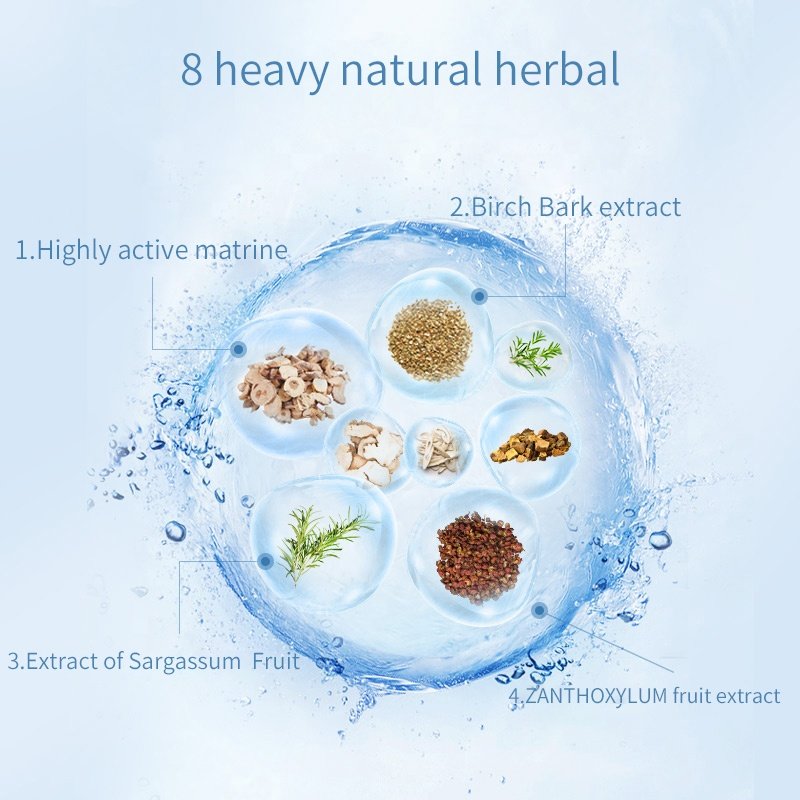 Scalp oil control anti-dandruff antipruritic amino acid shampoo anti-mite folliculitis shampoo