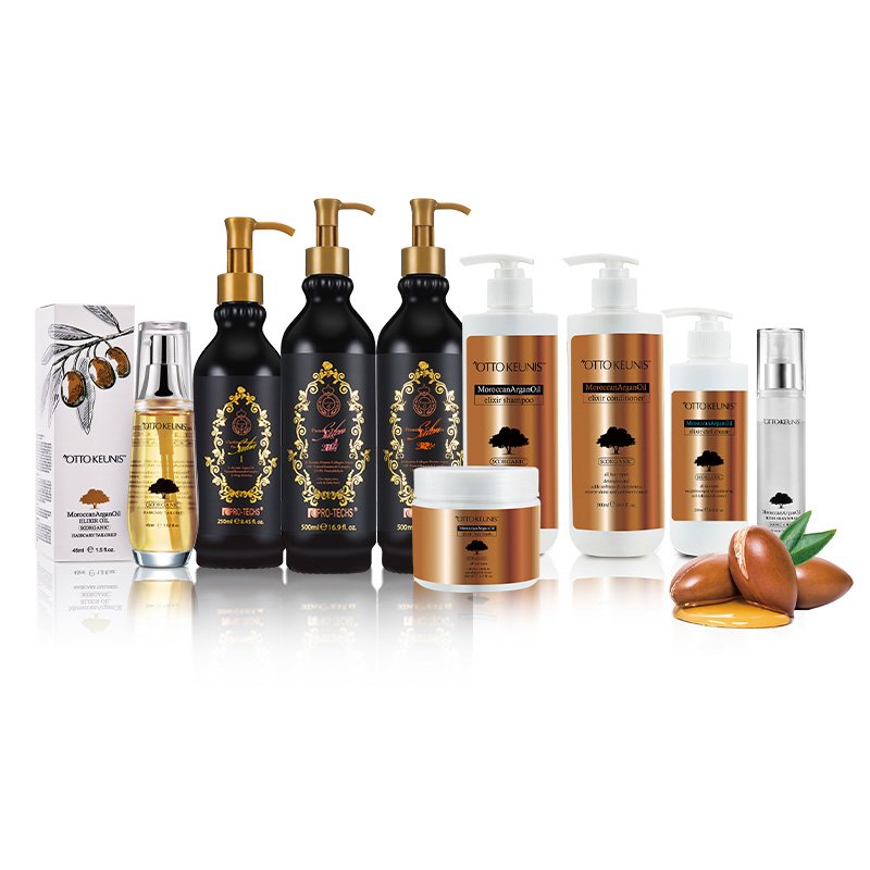 Sells Out Fast!OTTO KEUNIS Moroccan Argan Oil Best Moisturizing Conditioner Shampoo For Dry Hair