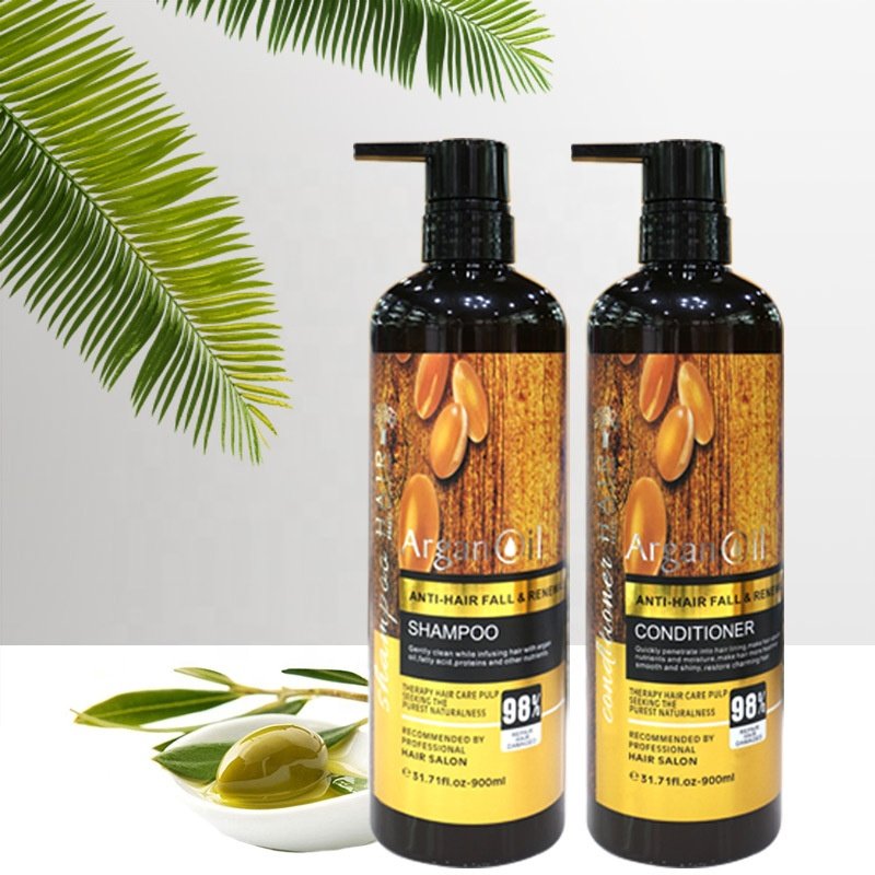 Wholesale Sulfate Free Argan Oil Shampoo Customizable Hair Shampoo And Conditioner