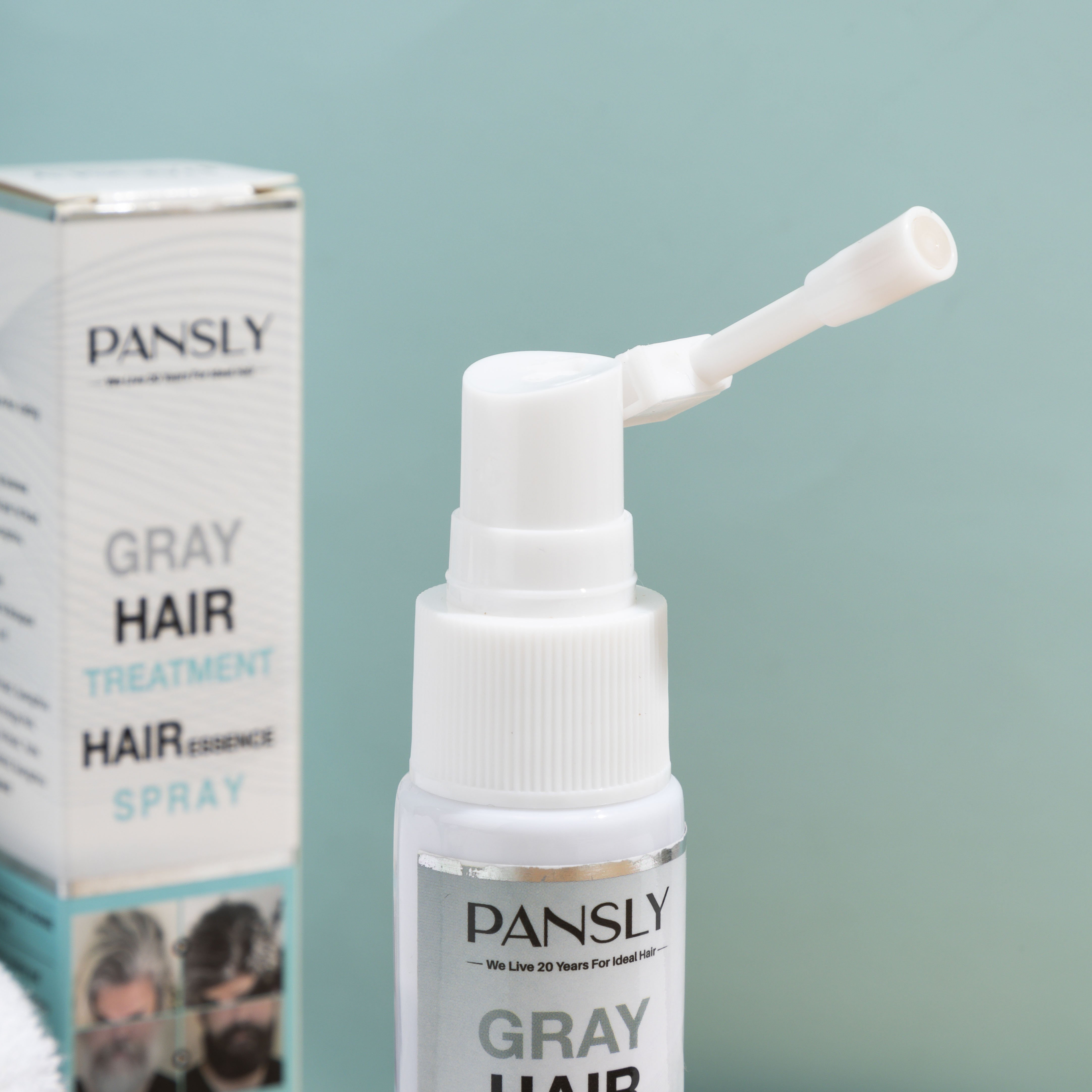 Lanthome White To Black Naturally Regrow Care Growth Keratin Hair Spray Tonic