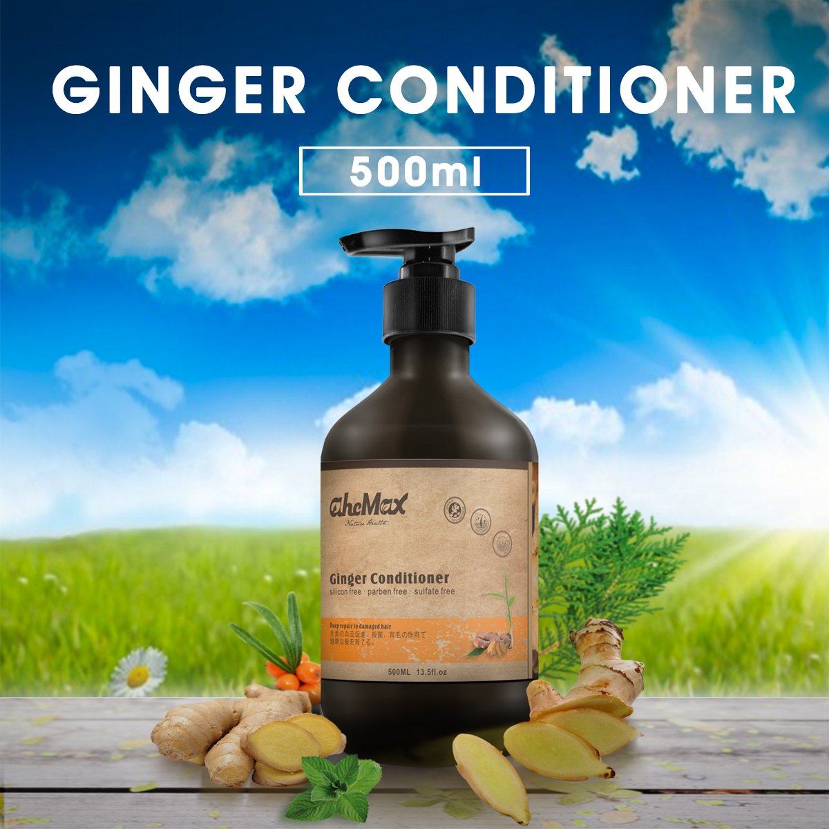 OEM Private Label Chinese Herbal Hair Growth Revitalizing Hair Tonic Anti Hair Loss Vitamin Serum