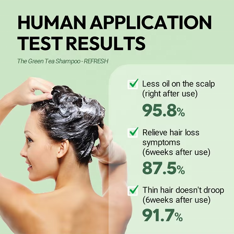 Tea Tree Shampoo Anti Dandruff Itching Scalp Hair Loss Treatment Natural Salon Hair Care Shampoo