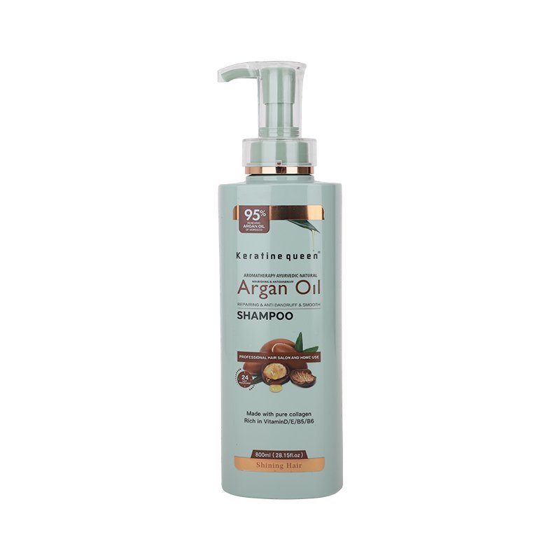 Private Label Natural Argan Oil Shampoo And Conditioner Set Organic Oil Control Refreshing Fluffy Shampoo Hair Care