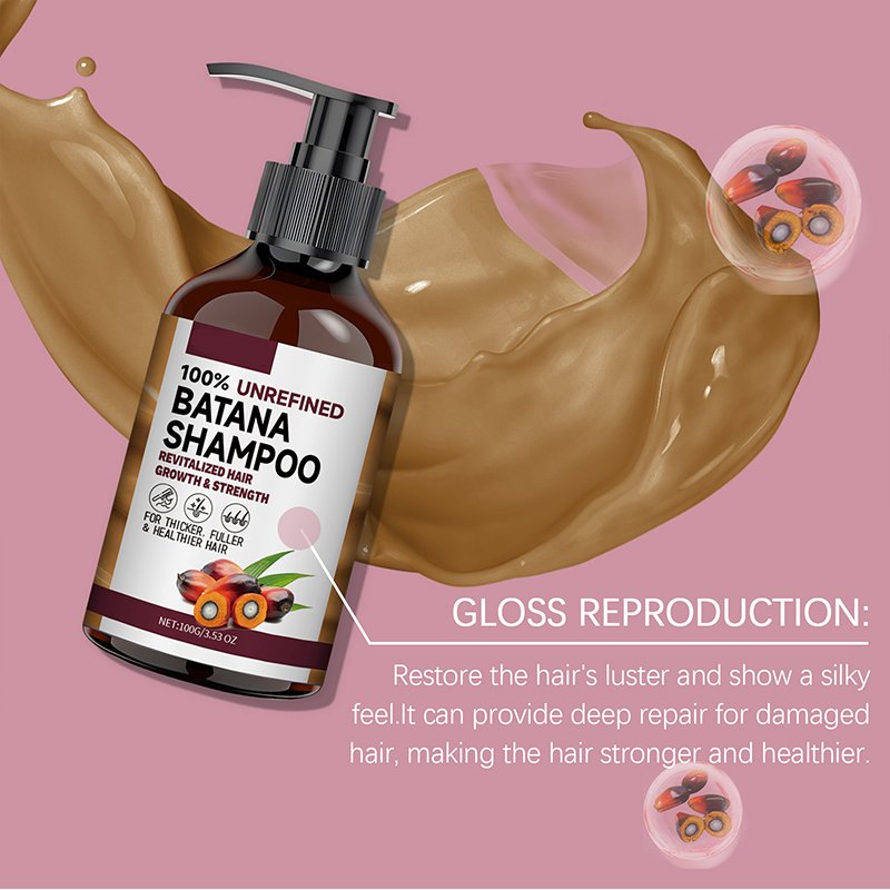 Hot sales Batana Oil Hair Growth Shampoo Natural Hair Loss Shampoo and onditioner