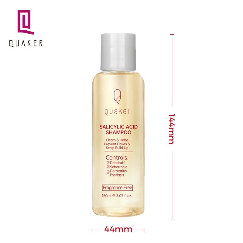 Qquaker Oem Private Label Champu Anti Hair Loss Anti Dandruff Salicylic Acid Hair Shampoo Relieves Itching