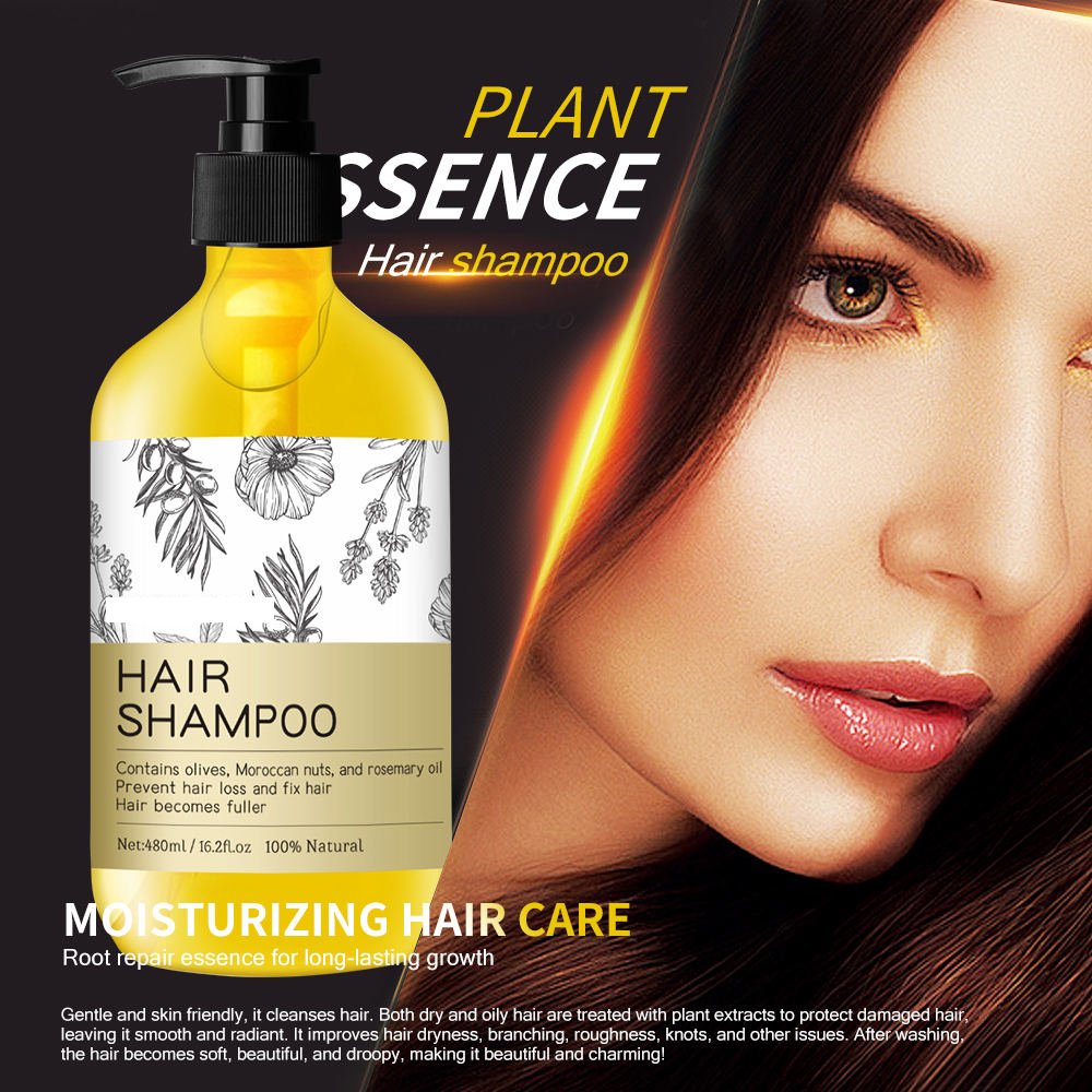 Succsion Sulfate free deep nourish scalp anti hair loss hair growth rosemary shampoo