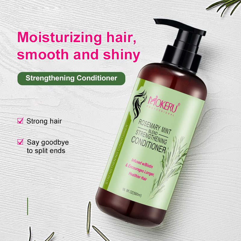 Sulfate Free Organic Hair Growth Shampoo Anti Hair Loss Repair Rosemary Oil Shampoo Conditioner Set